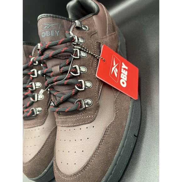 Sz 12 - Reebok OBEY x BB4000 2 Brown main image 8